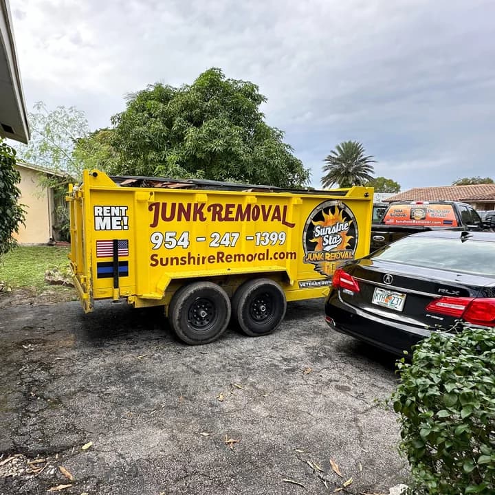 Dump trailer sizing in Southwest Ranches