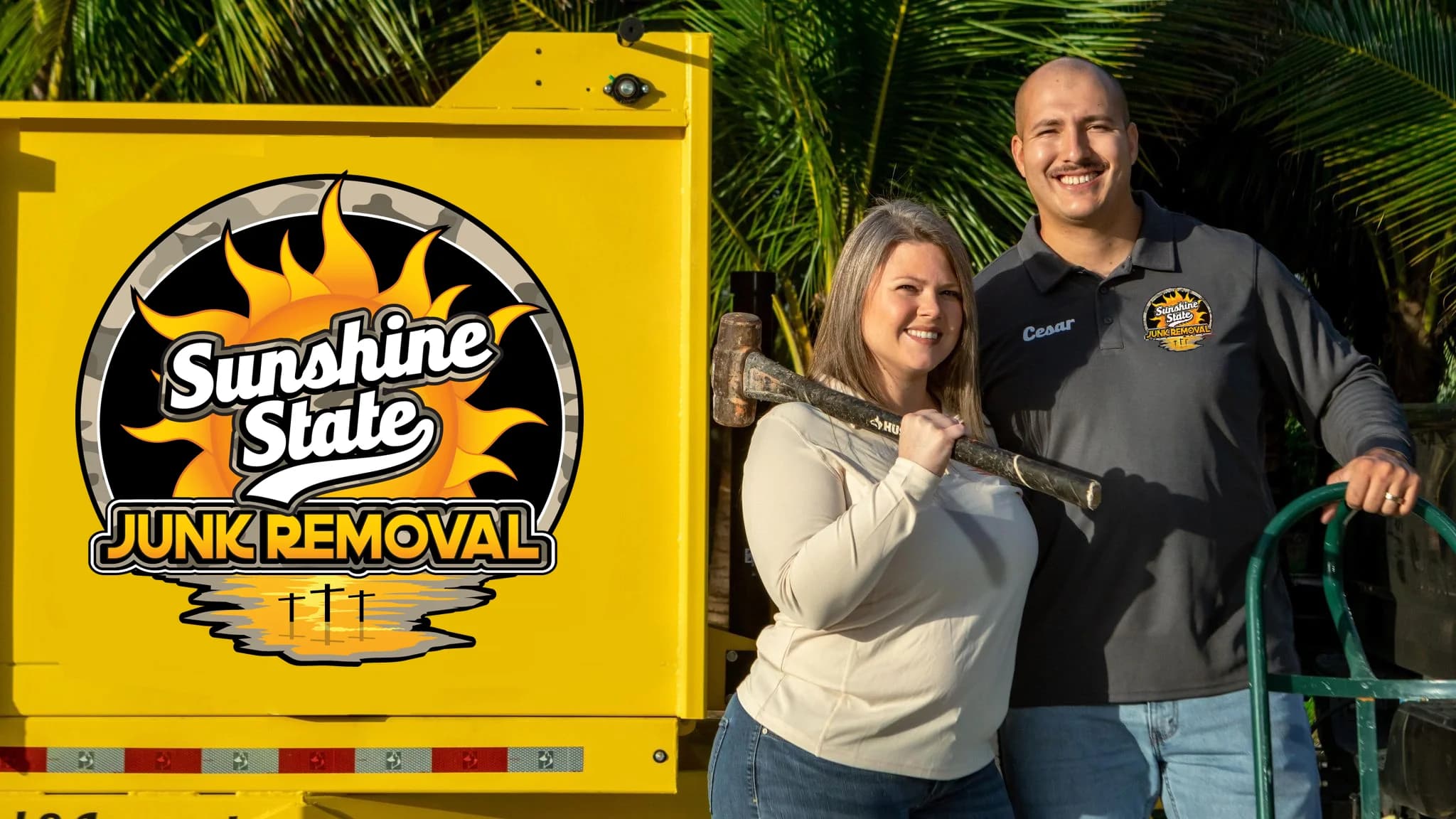 Cesar, owner of Sunshine State Junk Removal