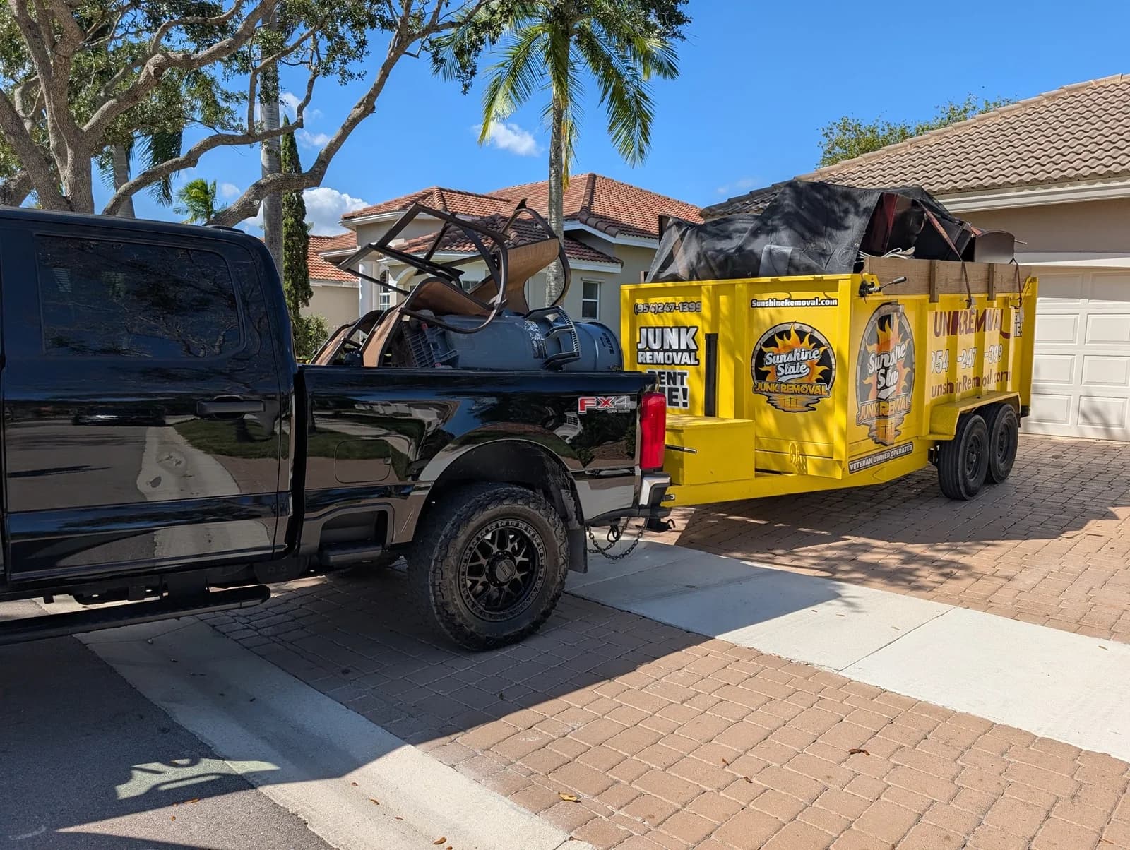 Junk removal in Pompano Beach, FL